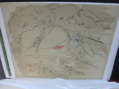 null André MASSON (1896-1987)
Sexual mythology. Lithography. Album format: 600 x...